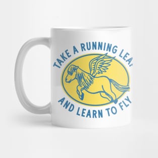 Take A Running Leap & Learn To Fly Mug